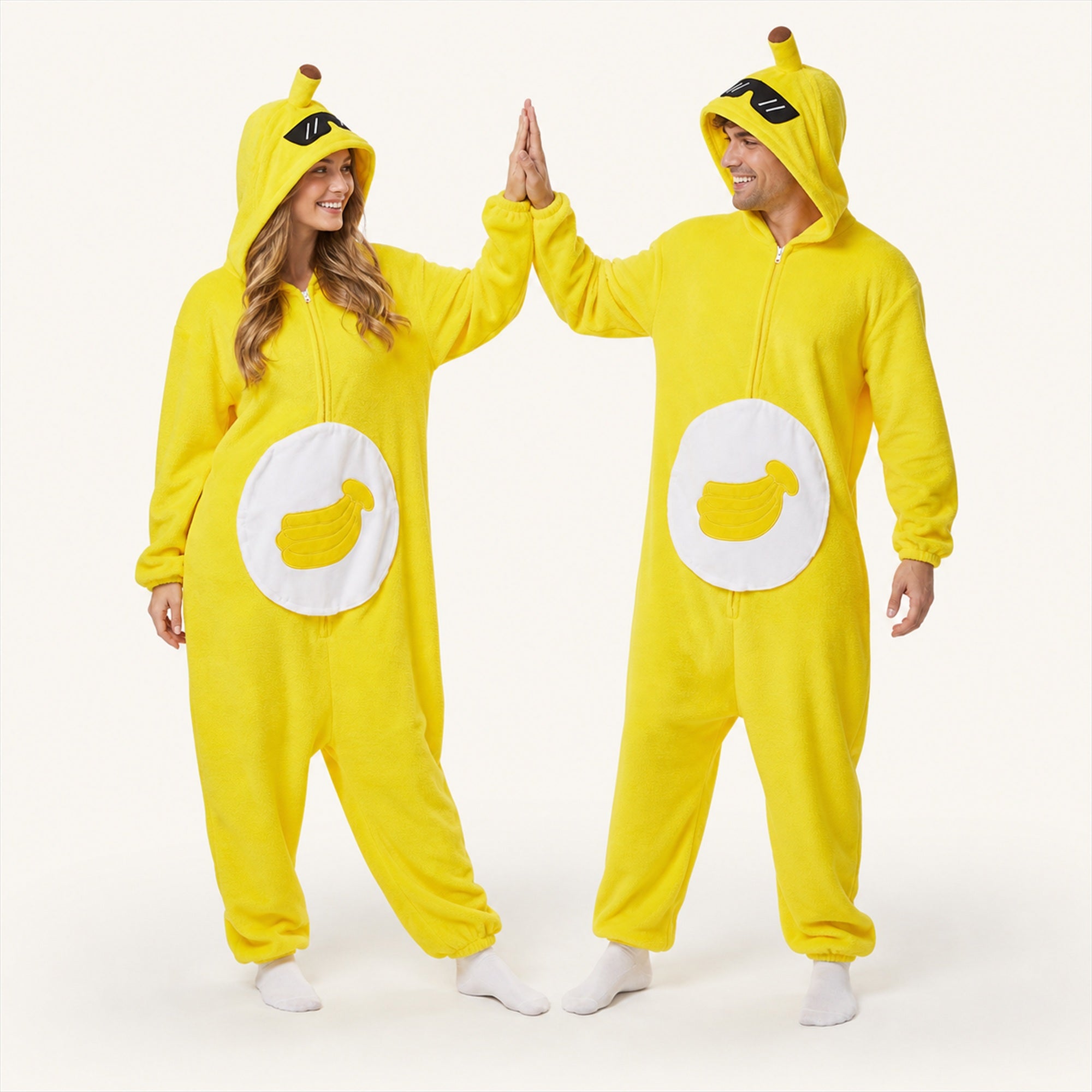 Fruit character kigurumi yellow matching colors