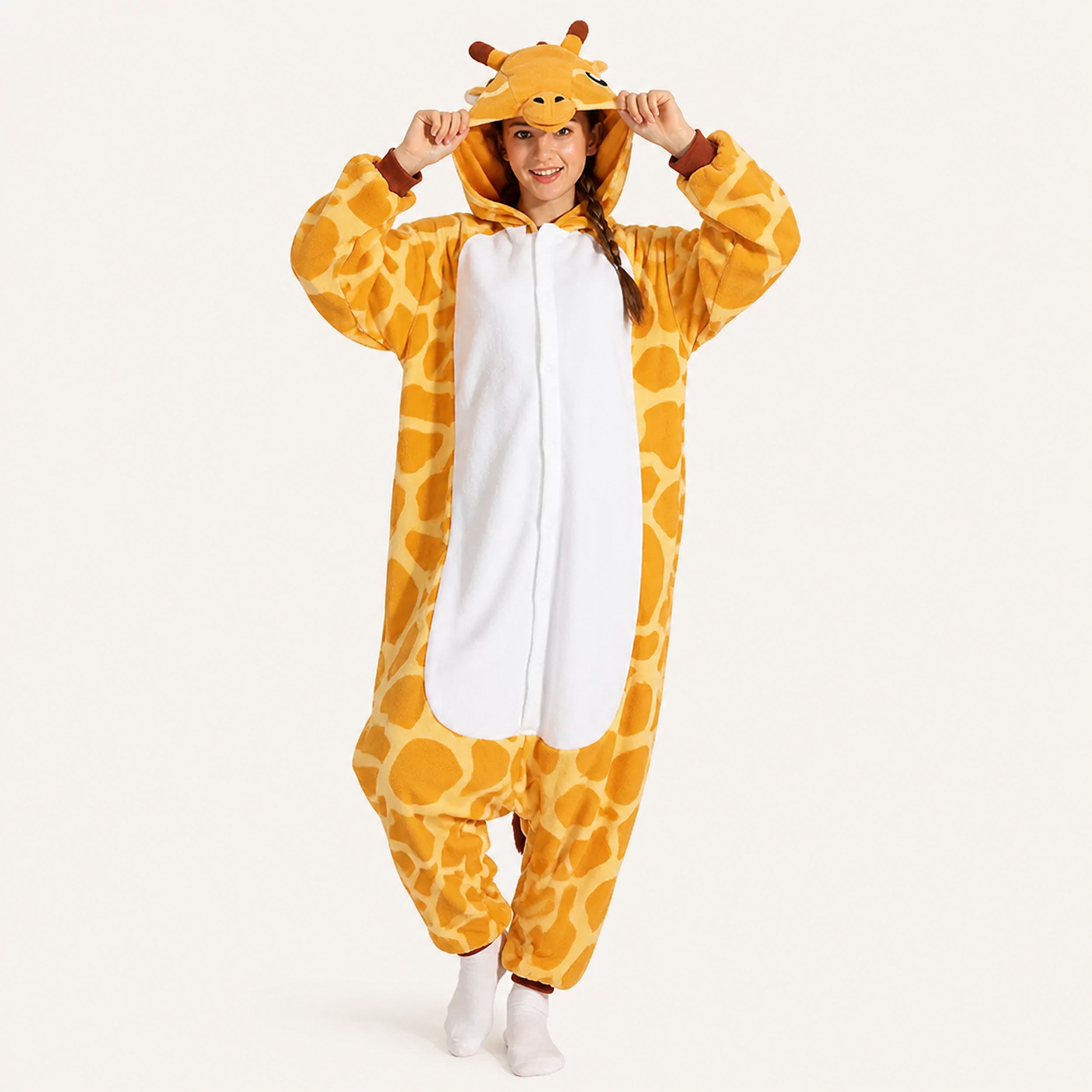 Giraffe Kigurumi Onesie - hero