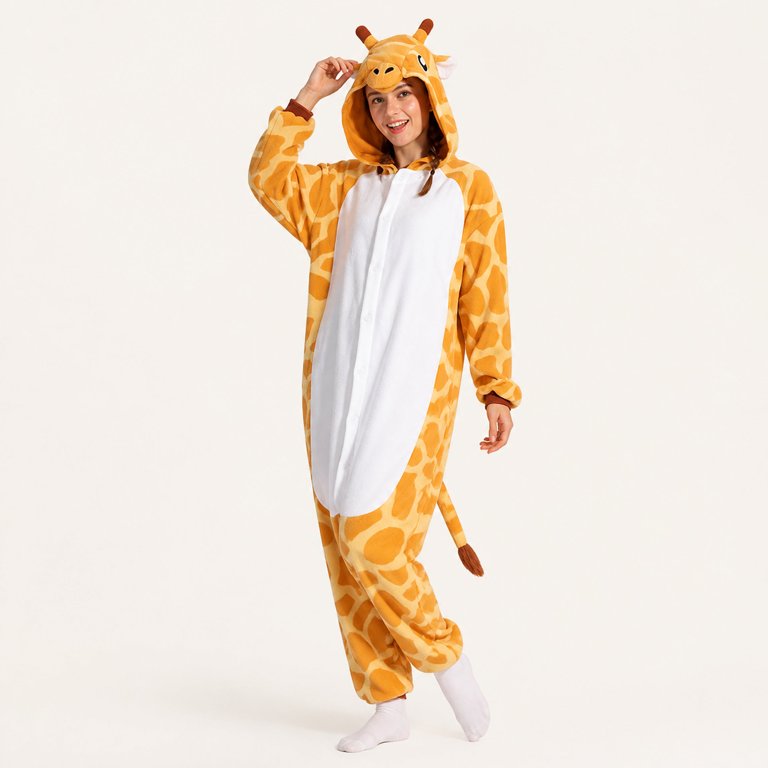 Giraffe Kigurumi Onesie - dynamic look