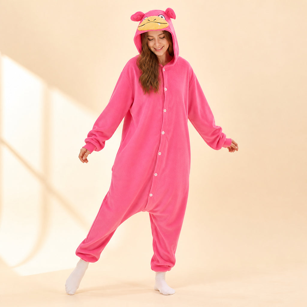Hot Pink Creature Kigurumi Onesie hero