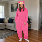 Hot Pink Creature Kigurumi Onesie home lifestyle