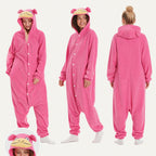 Hot Pink Creature Kigurumi Onesie product overview