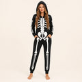 Leoxa neon skeleton hooded onesie — 01 hero