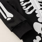Leoxa neon skeleton hooded onesie — 06 soft texture