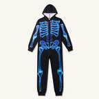 Leoxa neon skeleton hooded onesie — 11 color 01 hero