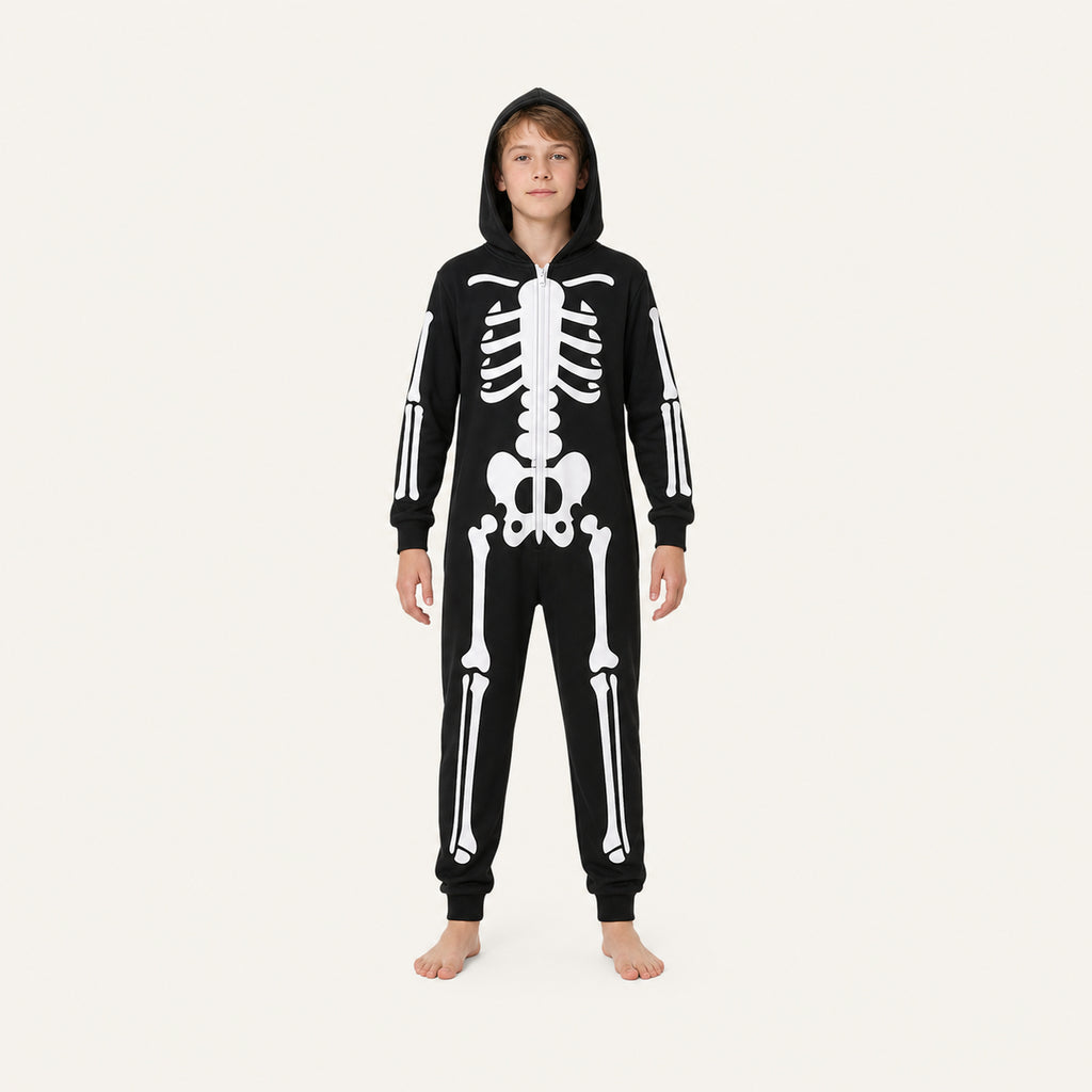 Leoxa neon skeleton hooded onesie — 15 size M alt