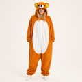 Orange Bear Kigurumi Onesie hero