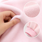 Pink Axolotl Kigurumi Onesie - fabric detail