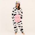 Leoxa pink cow kigurumi onesie – 01 hero