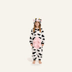 Leoxa pink cow kigurumi onesie – 10 size S