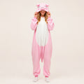 Pink Pig Kigurumi Onesie - hero