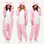 Pink Pig Kigurumi Onesie - variant lineup