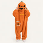 Plush pumpkin kigurumi hero