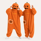 Plush pumpkin kigurumi matching colors