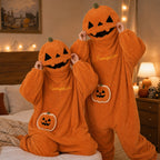 Plush pumpkin kigurumi lifestyle