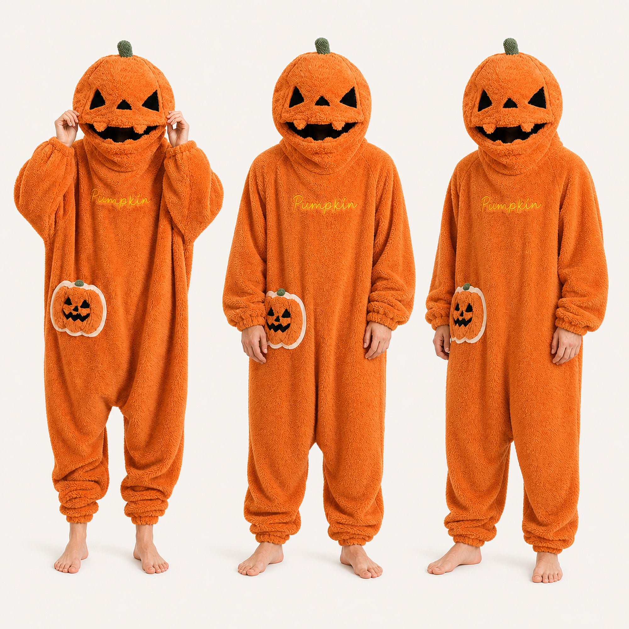 Plush pumpkin kigurumi color lineup