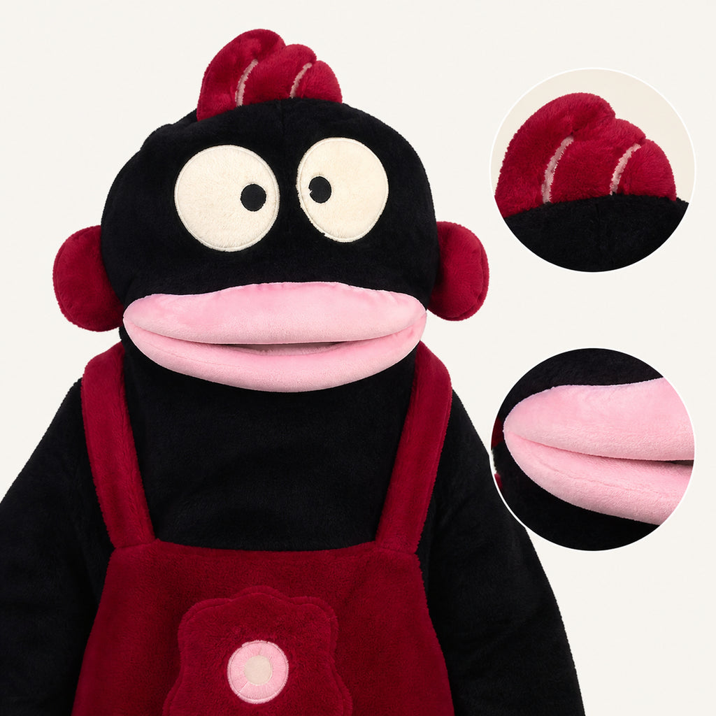 Plush Puppet Character Kigurumi Onesie character detail