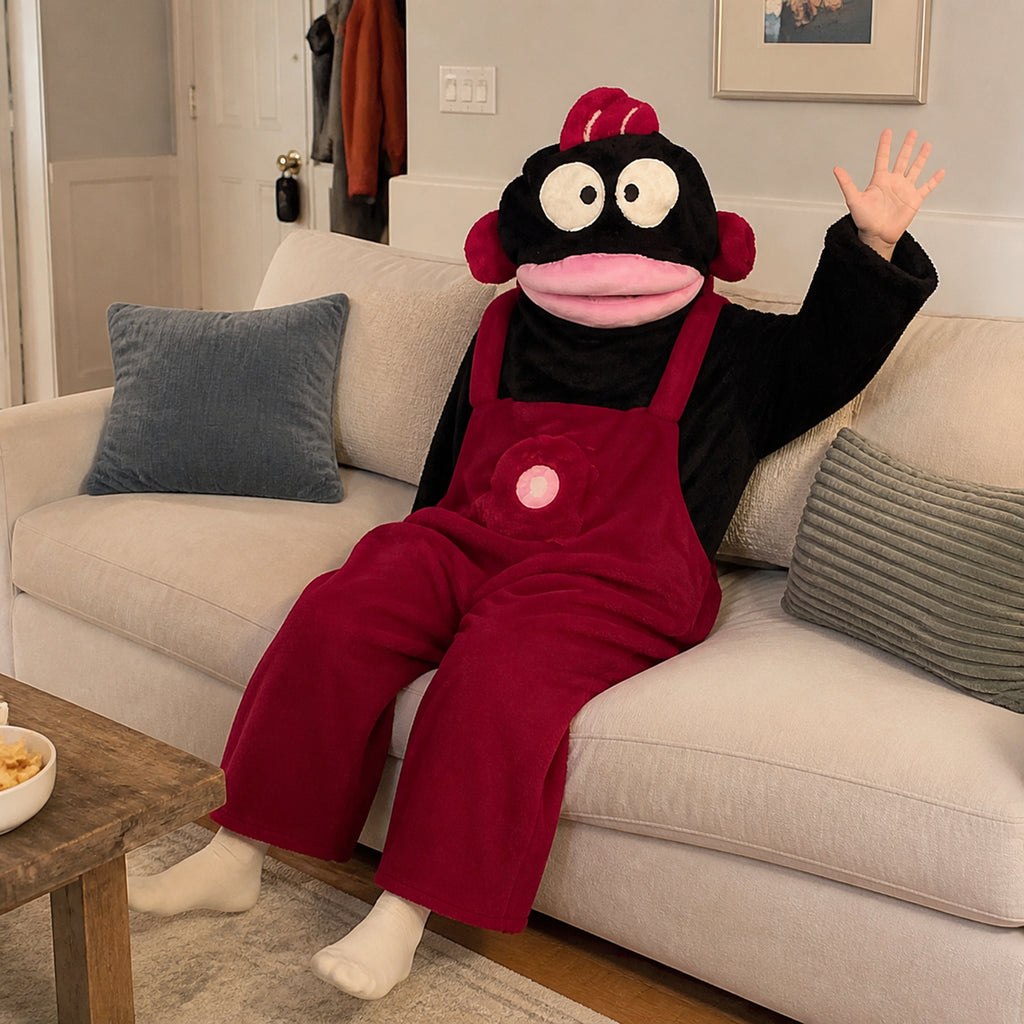 Plush Puppet Character Kigurumi Onesie lifestyle