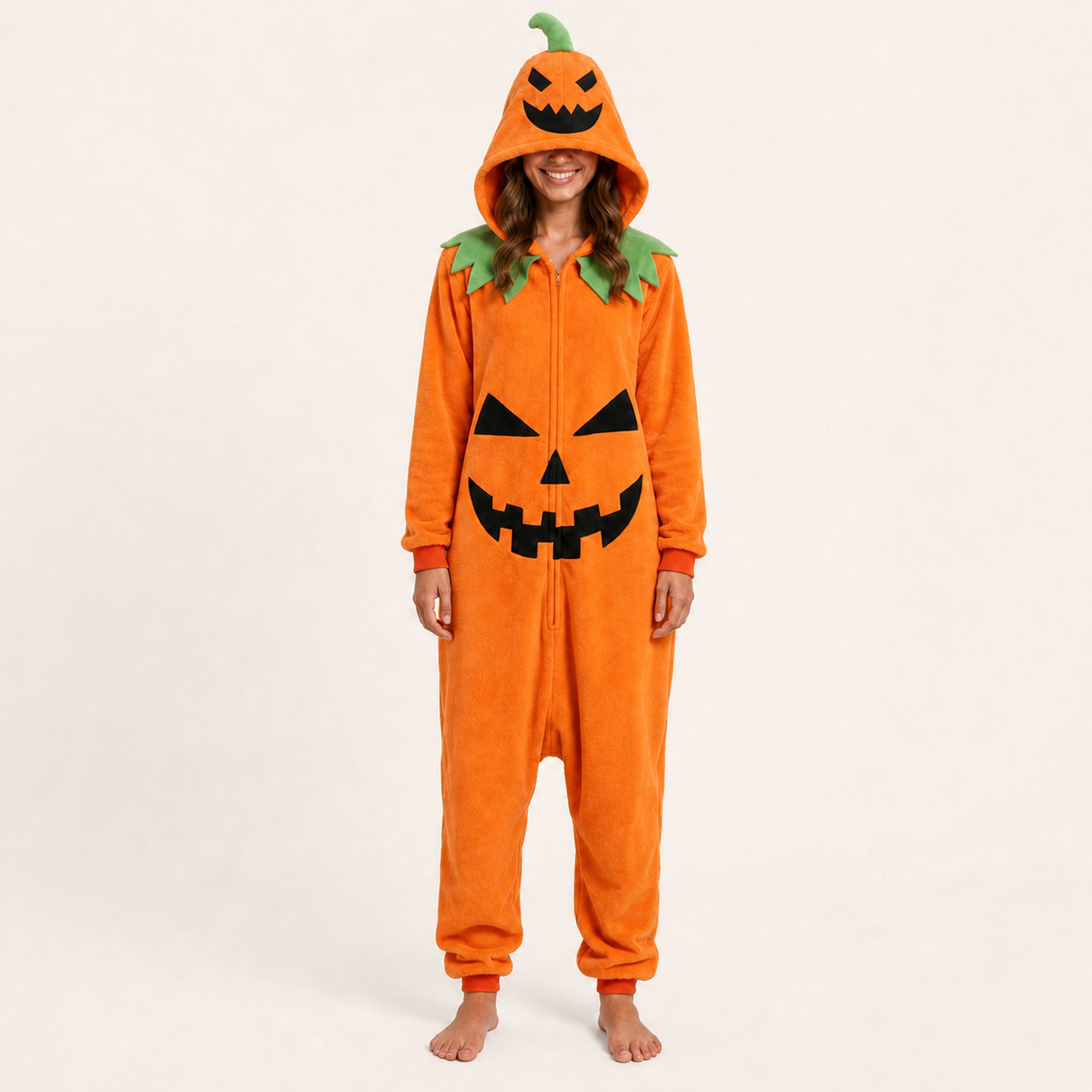 Leoxa pumpkin kigurumi onesie – 01 hero