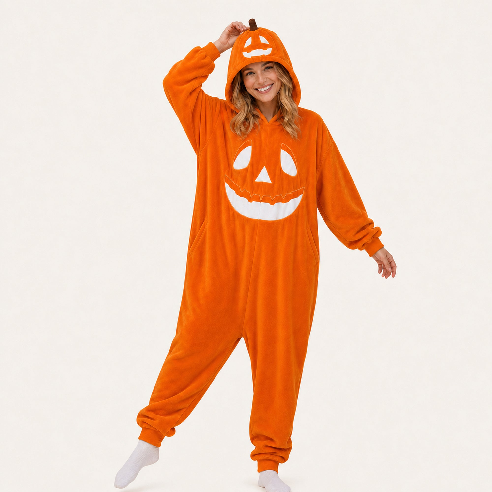Pumpkin kigurumi dynamic look