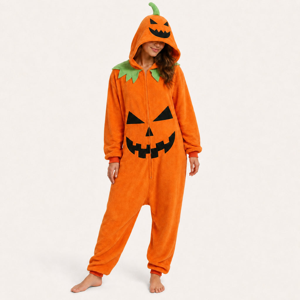 Leoxa pumpkin kigurumi onesie – 03 second look