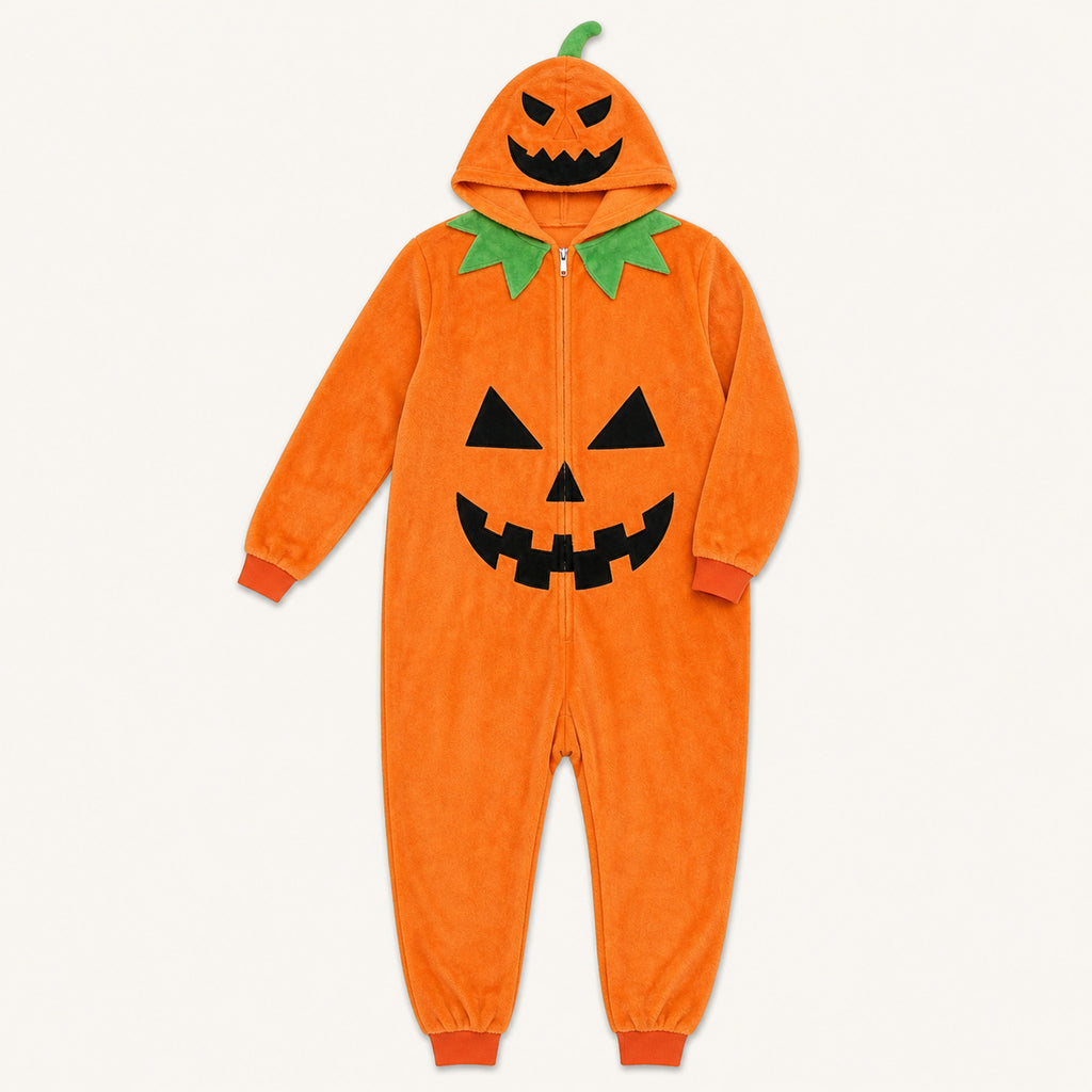 Leoxa pumpkin kigurumi onesie – 07 feature details
