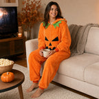 Leoxa pumpkin kigurumi onesie – 09 lifestyle