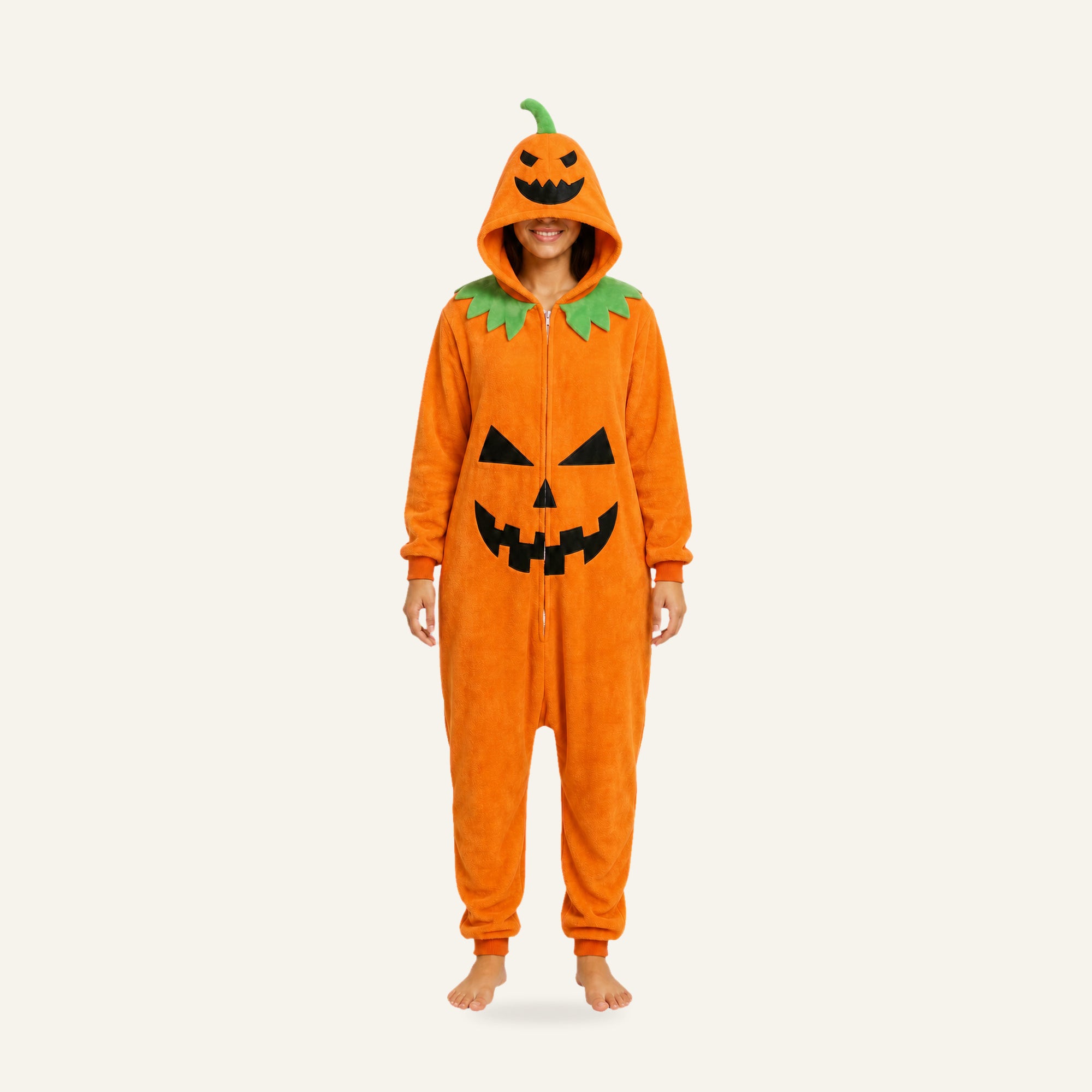 Leoxa pumpkin kigurumi onesie – 12 size L