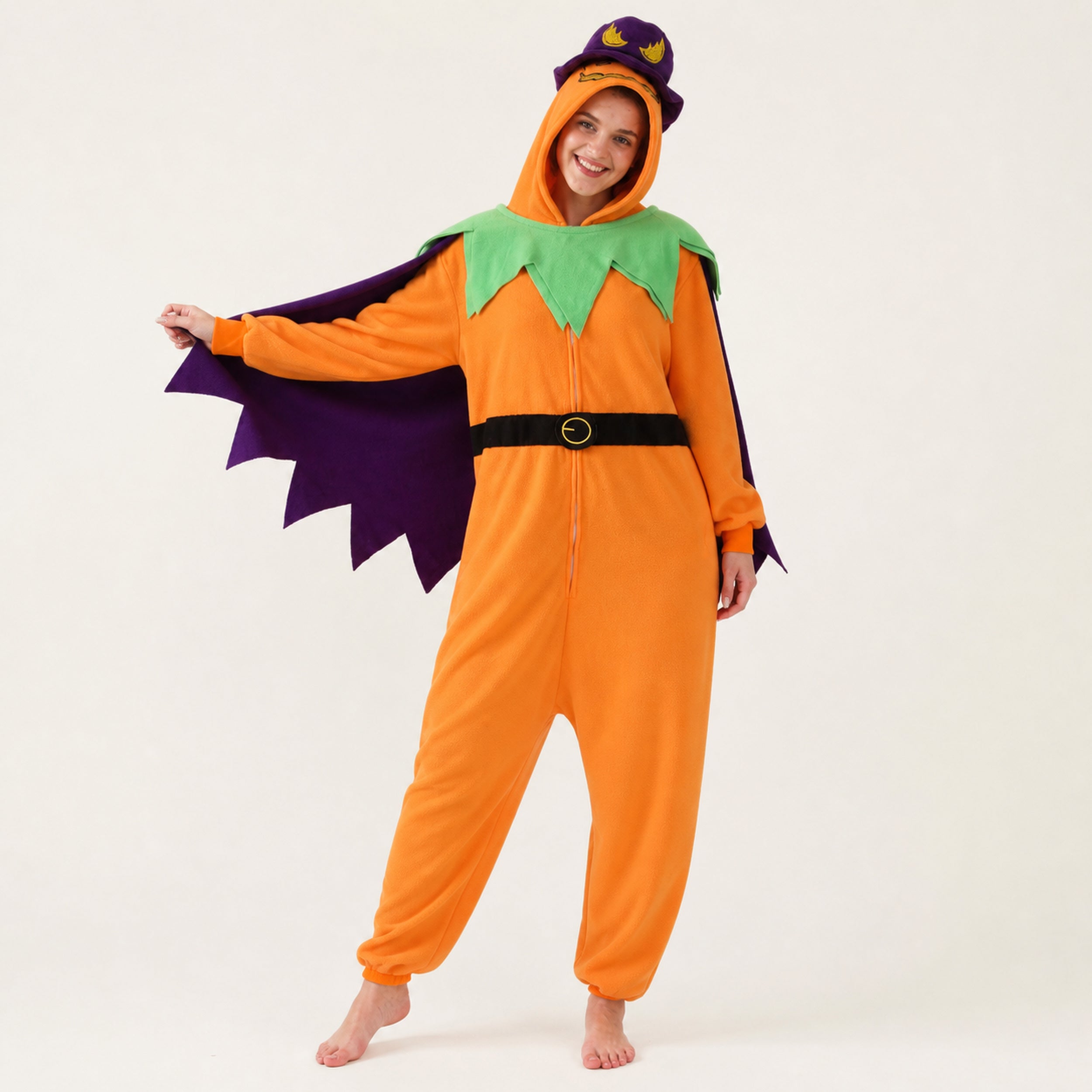 Pumpkin Wizard Kigurumi Onesie - hero