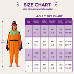 Pumpkin Wizard Kigurumi Onesie - fit reference