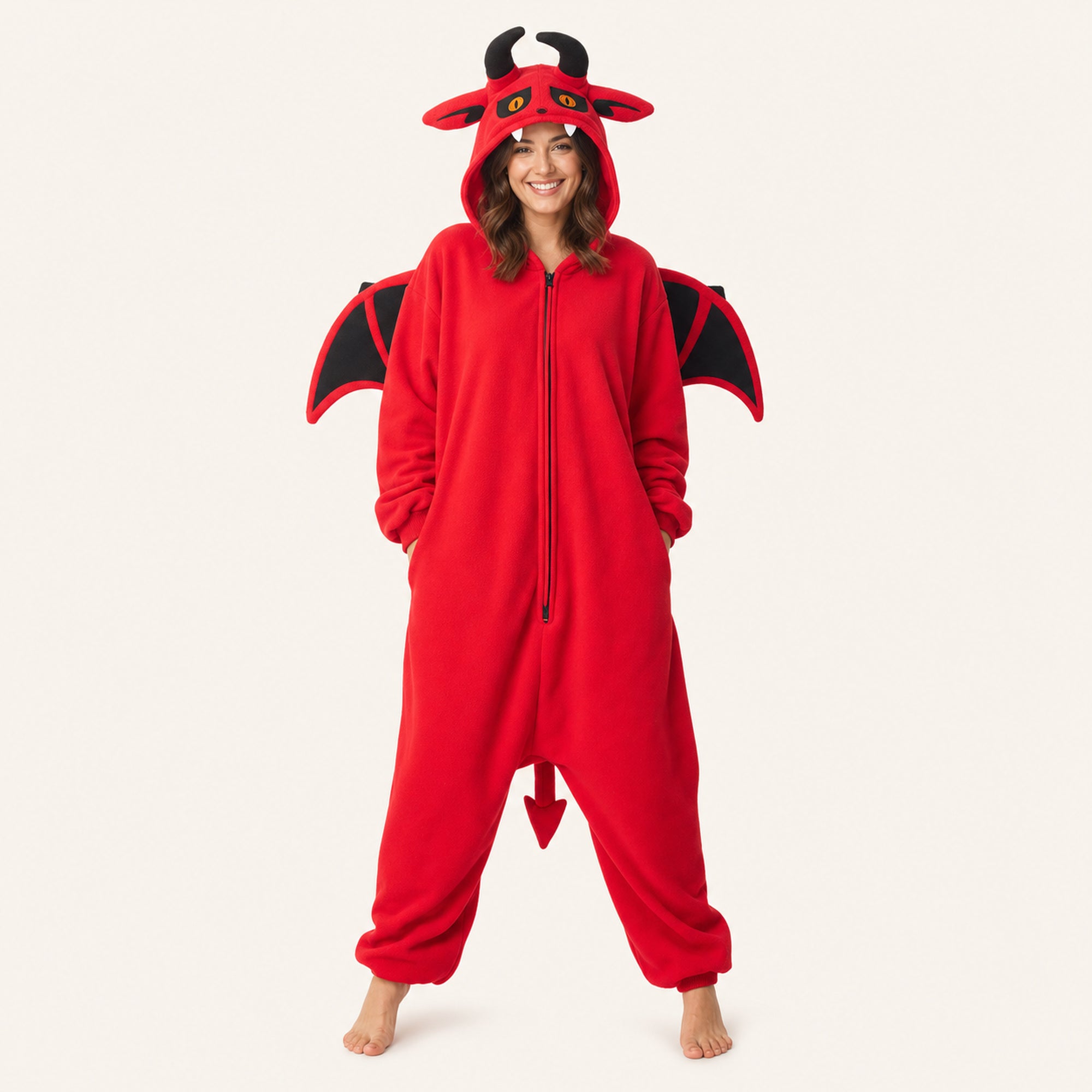 Leoxa red devil kigurumi onesie – 01 hero