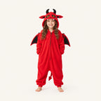 Leoxa red devil kigurumi onesie – 11 child 100