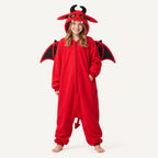 Leoxa red devil kigurumi onesie – 13 child 120