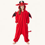 Leoxa red devil kigurumi onesie – 14 child 130