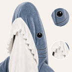 Leoxa shark kigurumi onesie — 05 character detail (1)
