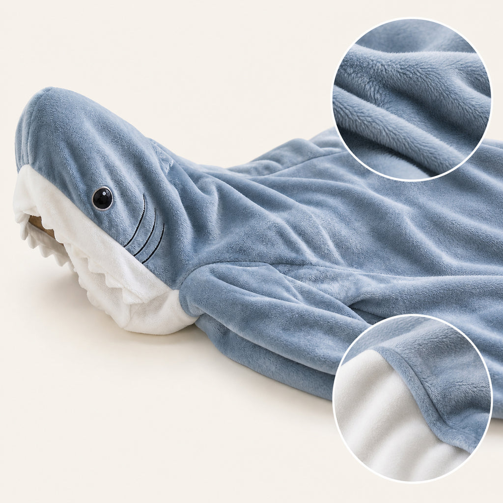 Leoxa shark kigurumi onesie — 06 soft texture unified bg v2