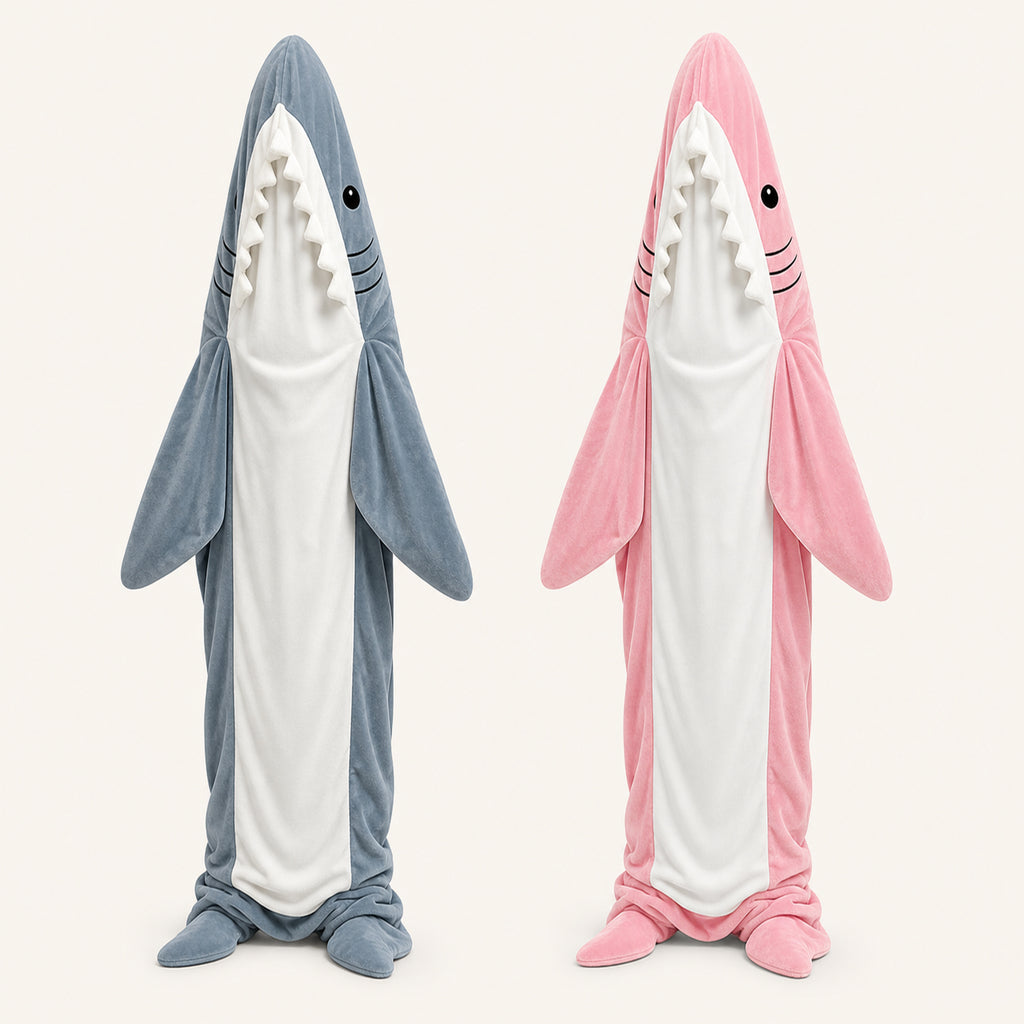 Leoxa shark kigurumi onesie — 10 color lineup (1)
