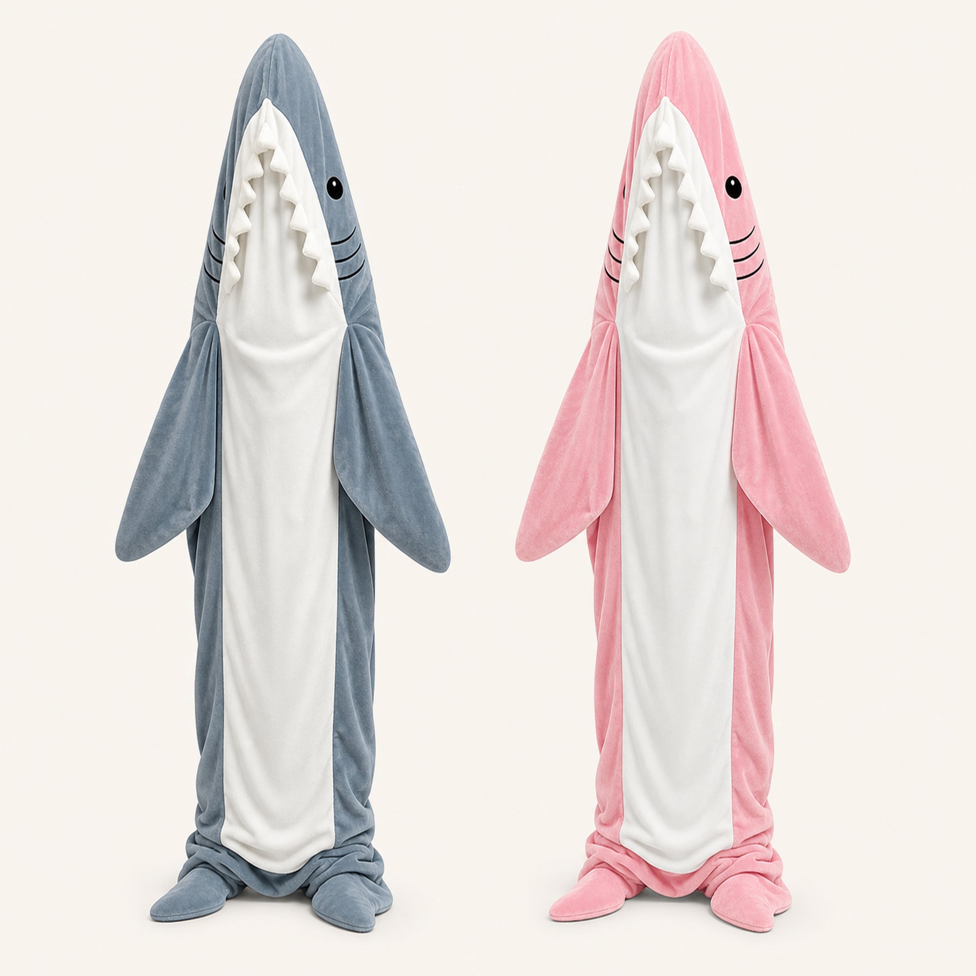 Leoxa shark kigurumi onesie — 10 color lineup (1)