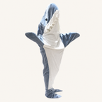 Leoxa shark kigurumi onesie — 11 side look