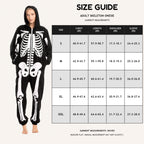 Leoxa black skeleton hooded onesie – 08 fit reference