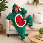 Watermelon kigurumi feature details