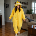 Yellow Cat Character Kigurumi Onesie - lifestyle source