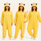 Yellow Cat Character Kigurumi Onesie - color lineup