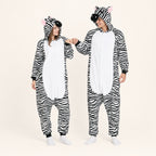 Zebra kigurumi matching colors