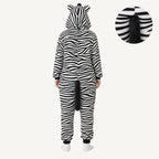 Zebra kigurumi feature details