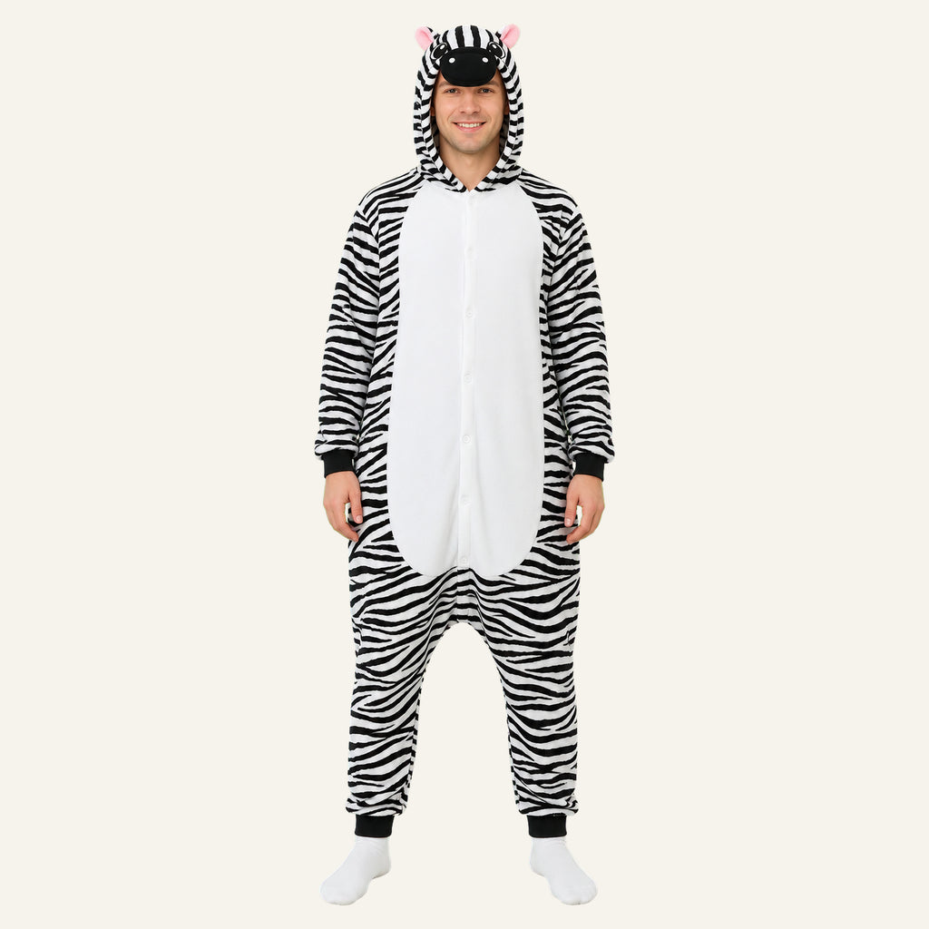 Zebra kigurumi size XL