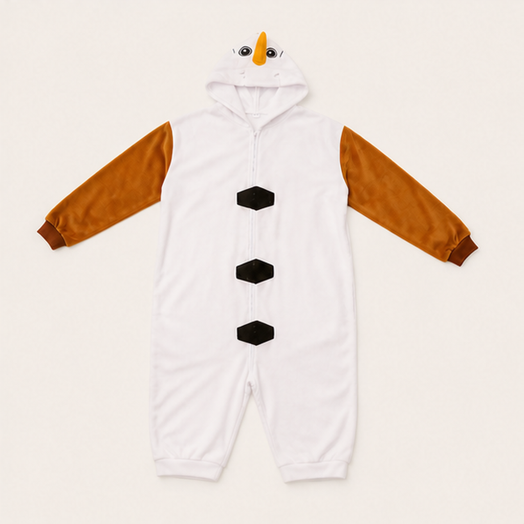 Olaf kigurumi onesie — 08 detail
