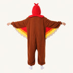 Red Brown Bird Kigurumi Onesie view 3