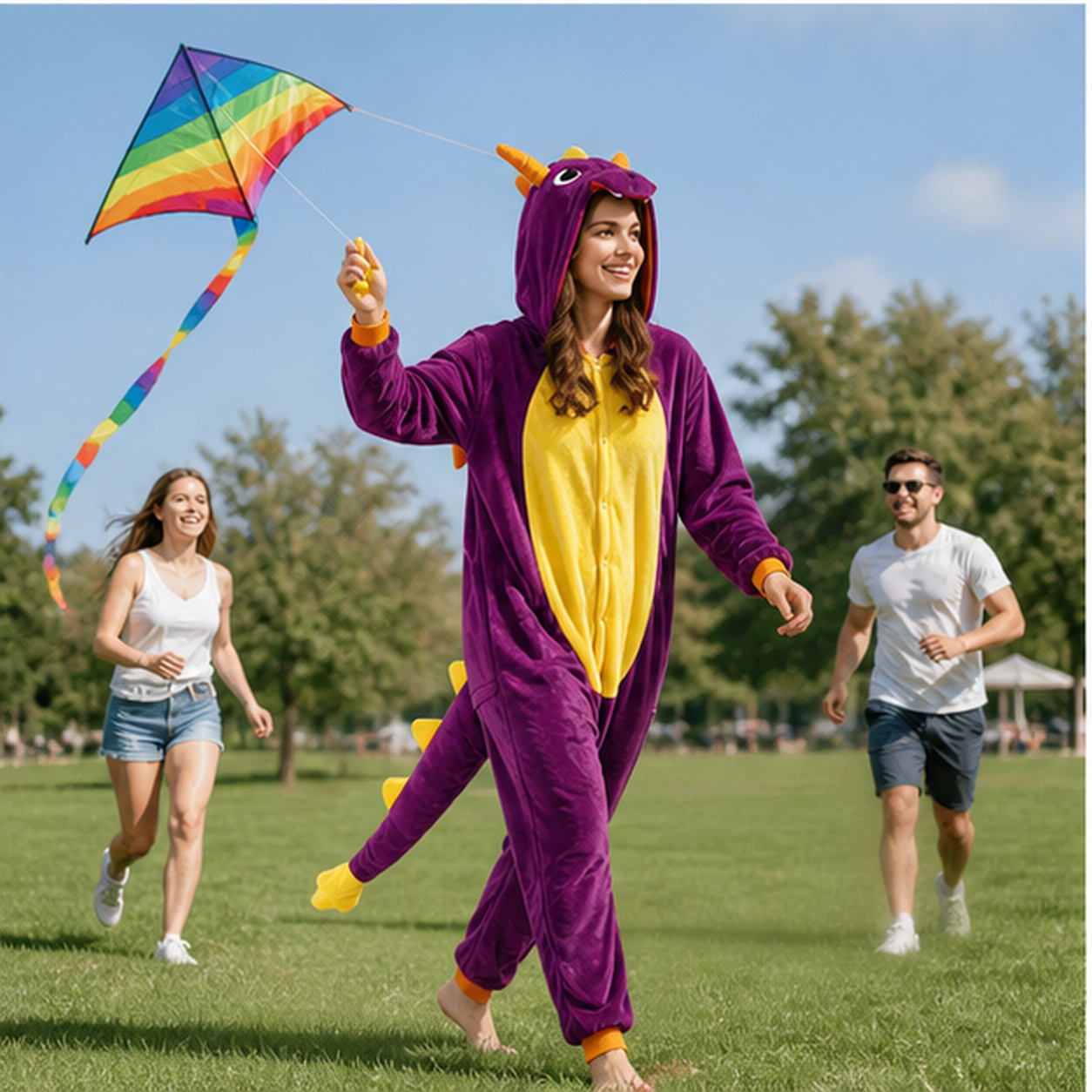 Spyro the Dragon kigurumi onesie — 07 outdoor scene