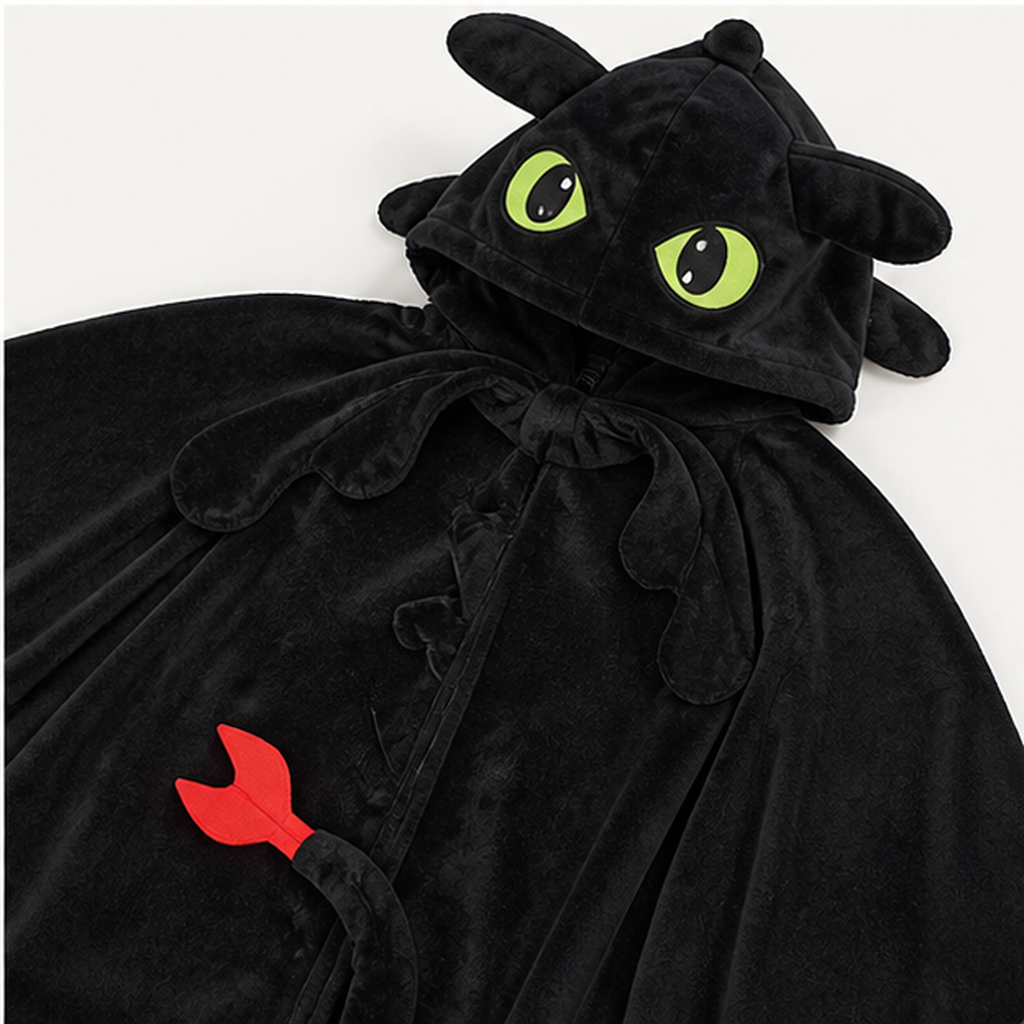 Toothless kigurumi onesie — 08 detail